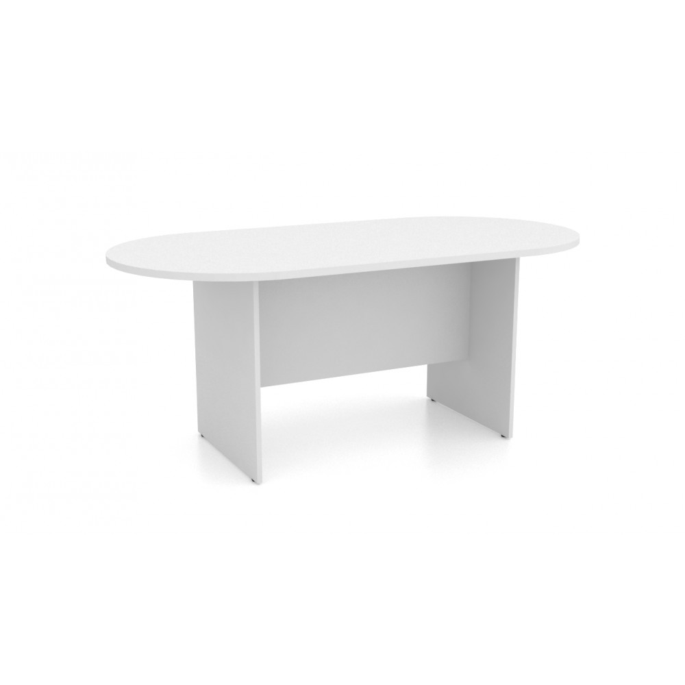 OVAL SHAPE CONFERENCE TABLE SIZE : 1800W X 900D X